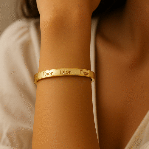 Elegant Dior Inspired Golden Bracelet – H&A Jewelry