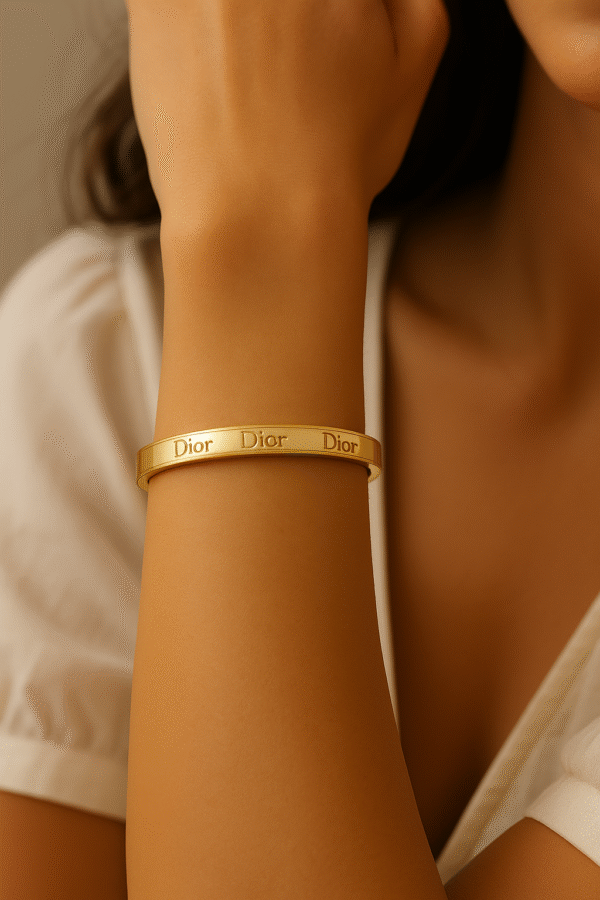 Elegant Dior Inspired Golden Bracelet – H&A Jewelry