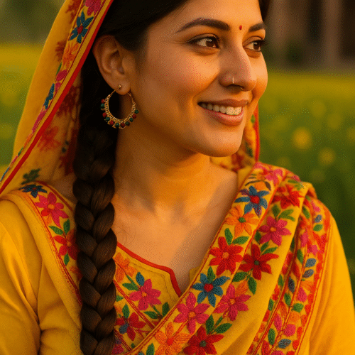 Regal Mehroon & Emerald Hoop Earrings – H&A Jeweller